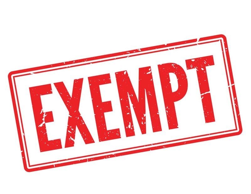 exemption